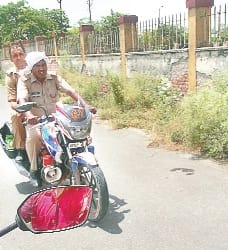 Oil theft in police protection