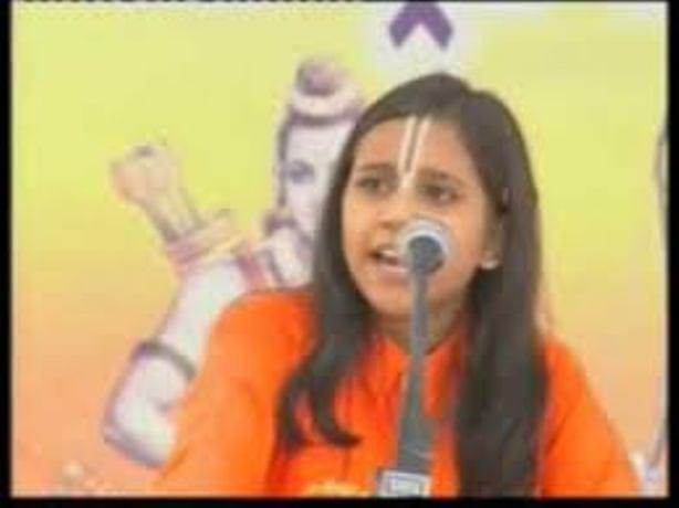  Sadhvi Saraswati says that who eat beef should be hanged