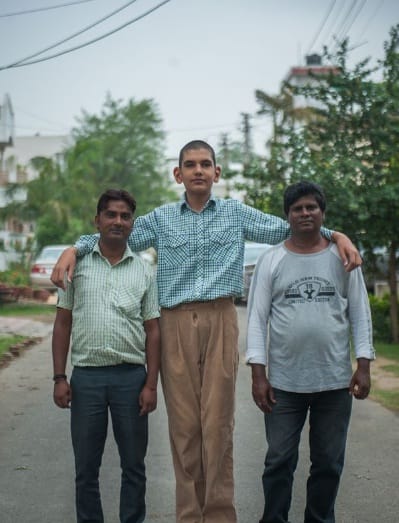 Karan Singh of Meerut, the world's longest boy