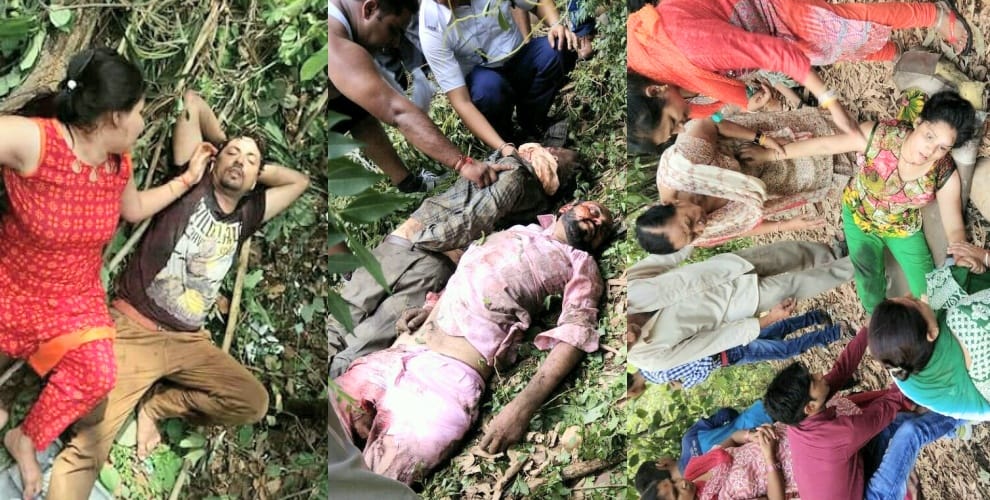 Bus accident in kangra ten died 