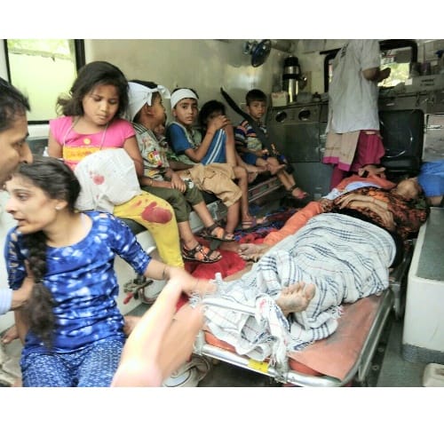  Ten Amritsar Piligrims Died in Bus Accident near Kangra