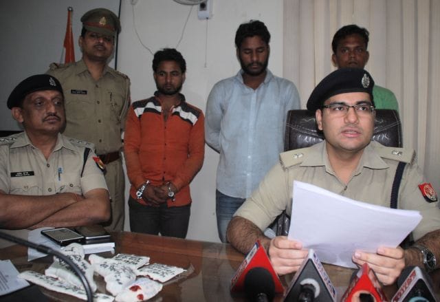 Nandgram arrests three arrested for collecting agent
