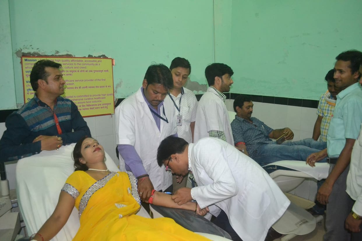 Blood donation can give people new life