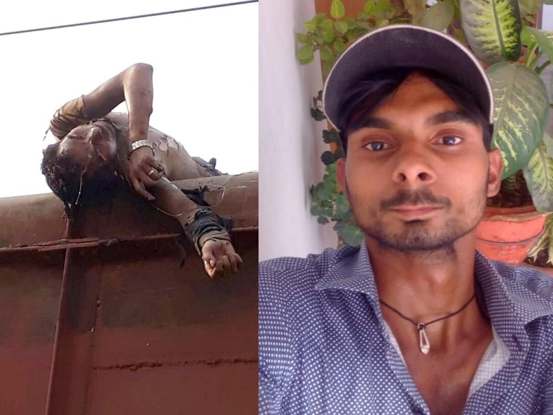  A man died in charbagh railway station while taking selfie on a train.