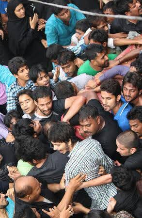 taboot ka juloos in lucknow on 19th of ramzan