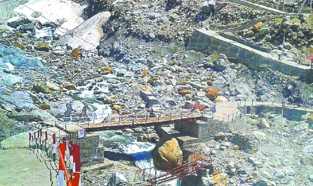 Glass bridges will build on mandakini river in Rambada kedarnath like china 