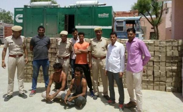 This method adopted by the liquor mafia for smuggling, caught in Bikaner