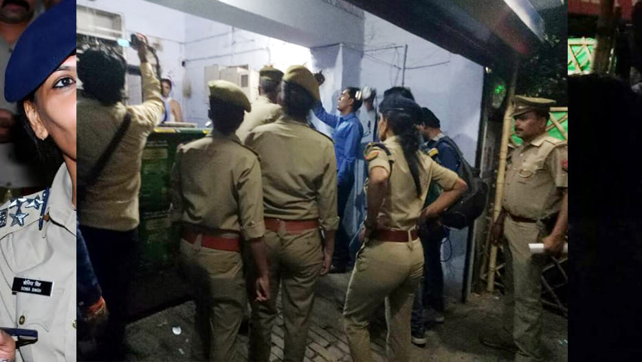 ssp sonia singh raids in liquor shop