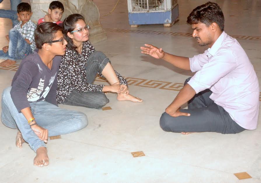 old man are also taking part in this summer camp with children