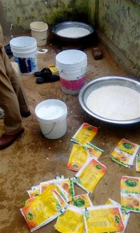 Synthetic milk factory caught in Aligarh, three arrested