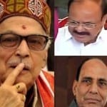 आडवाणी-जोशी से मिले राजनाथ-वैंकेया, राष्ट्रपति पद को लेकर हो रही चर्चा!