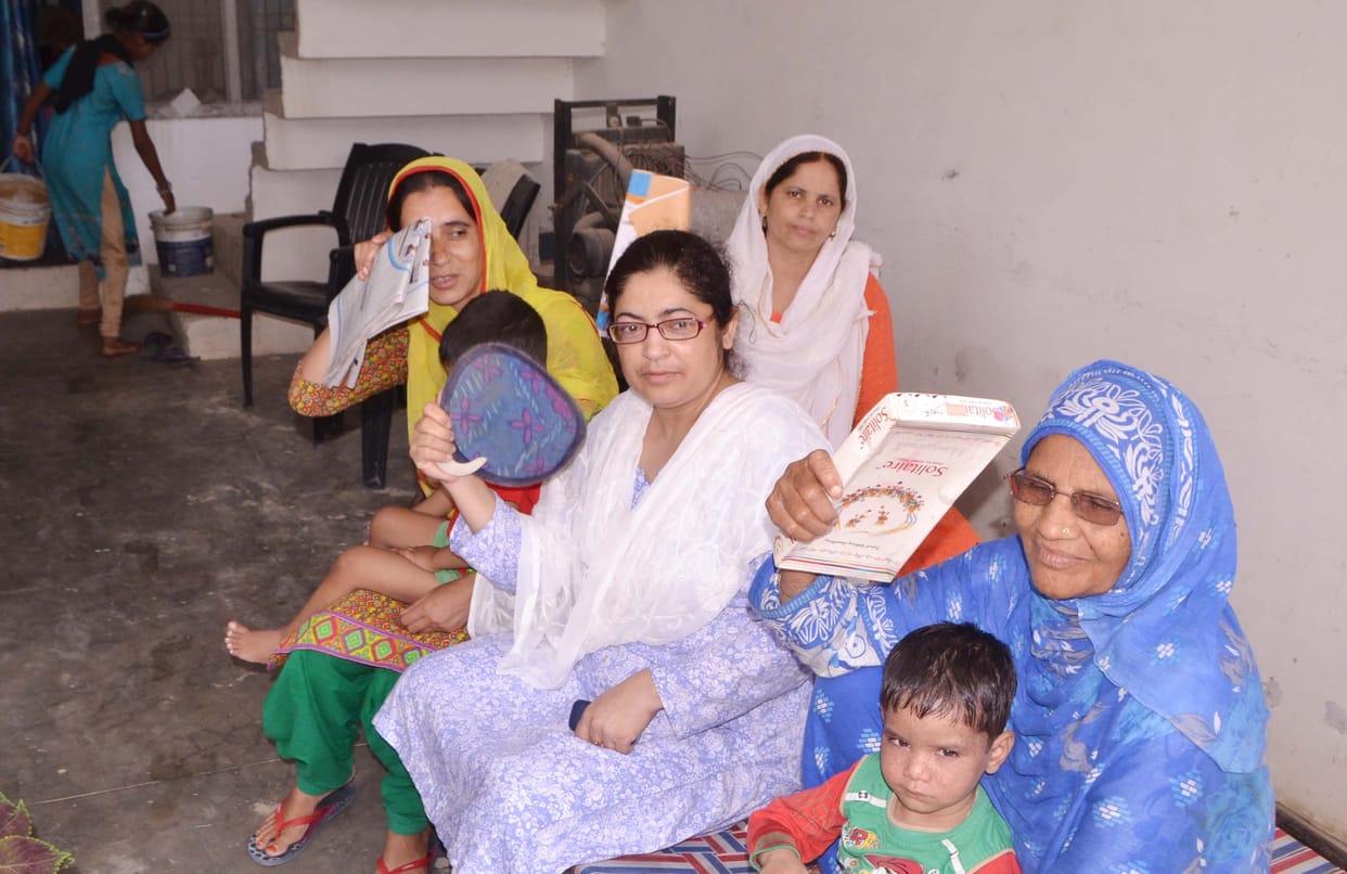 20 lines of civil lines, North Colony cut off