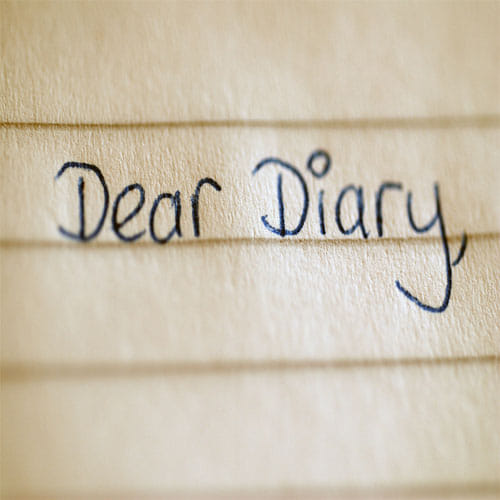 diary writing is a therapy of anxiety and stress
