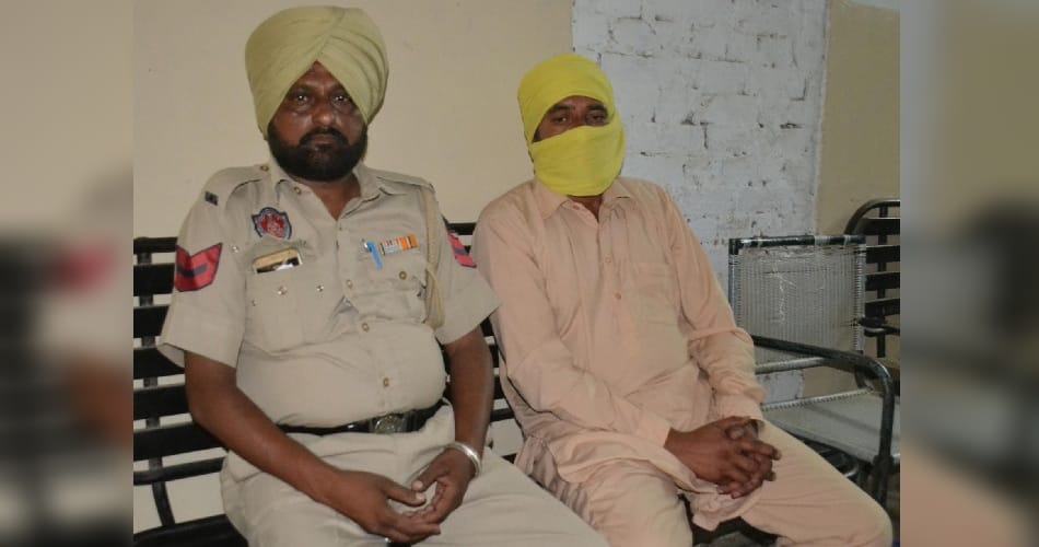 Punjab Police Constable arrest with heroine
