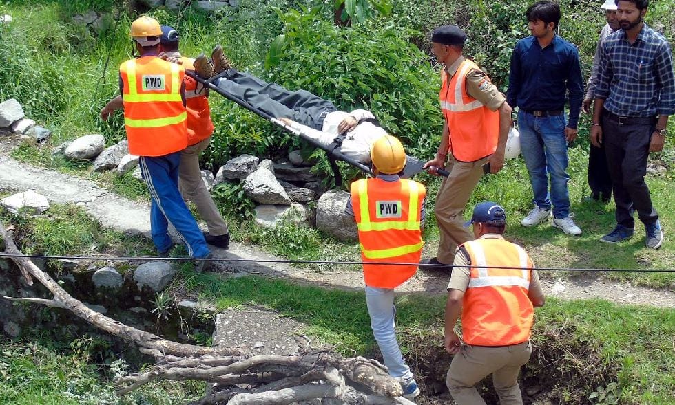 Fierce disaster in the ghat uttarakhand 