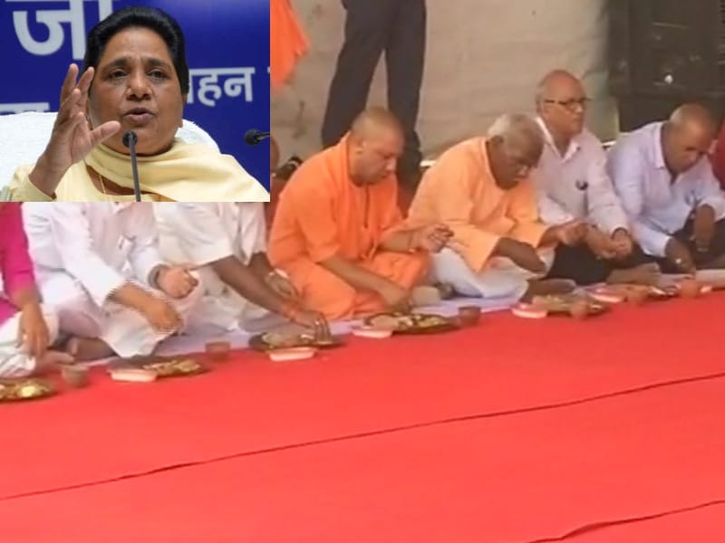  BJP's dalit politics create restlessness to mayawati.