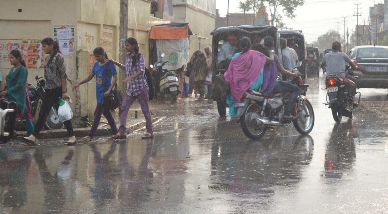 Rain relief in humidity