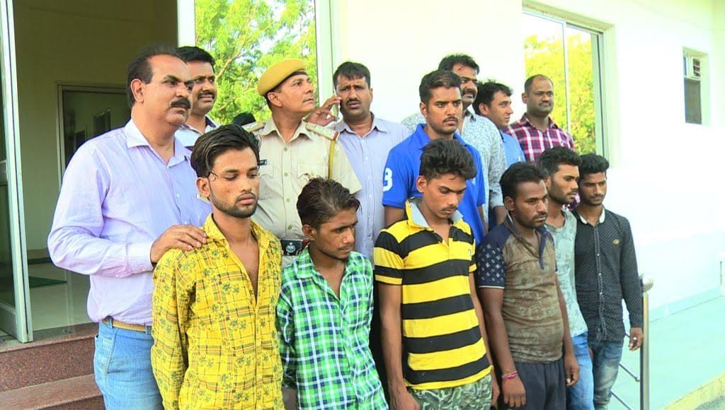 police arrested six criminal in kota