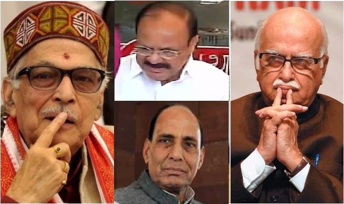 Rajnath-Venkaiah Naidu talks to LK Advani &Murli Manohar Joshi on Upcoming Presidential Election 