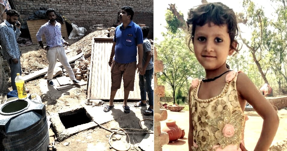 six-year-old girl died drowned in the under-construction tank