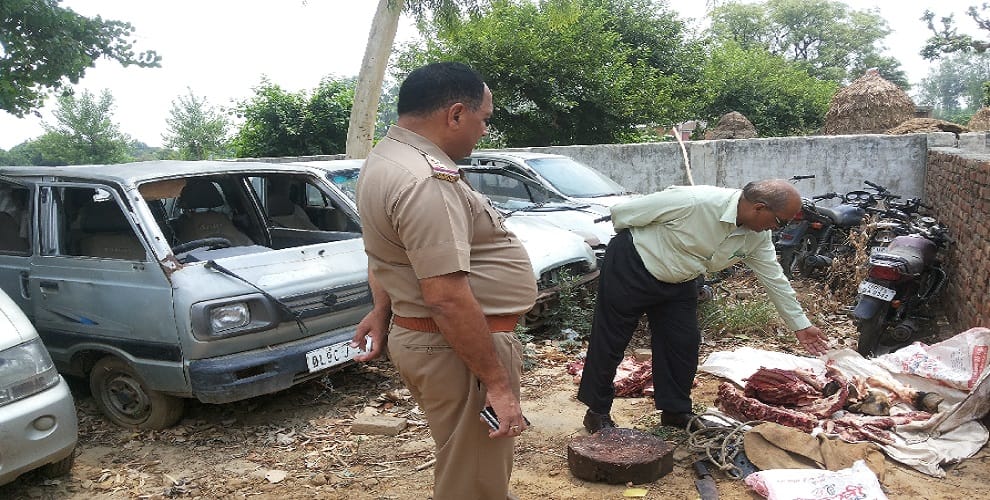 cattle remains found in bulandshahar village
