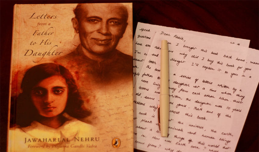 Fathers day- letter written by jawahar lal nehru to indira gandhi 