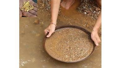 Gold found in river in rany day, Bihar district