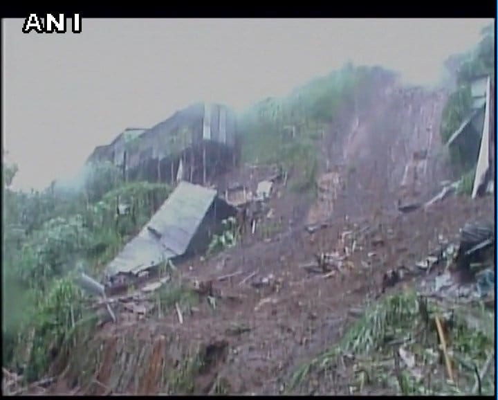 Four people killed after landslide in Meghalaya
