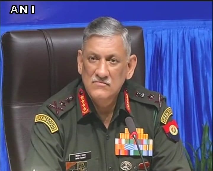 Army Chief  Bipin Rawat said Parts of South Kashmir are troublesome
