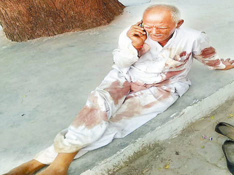 Nine injured including two-year-old bride, two die