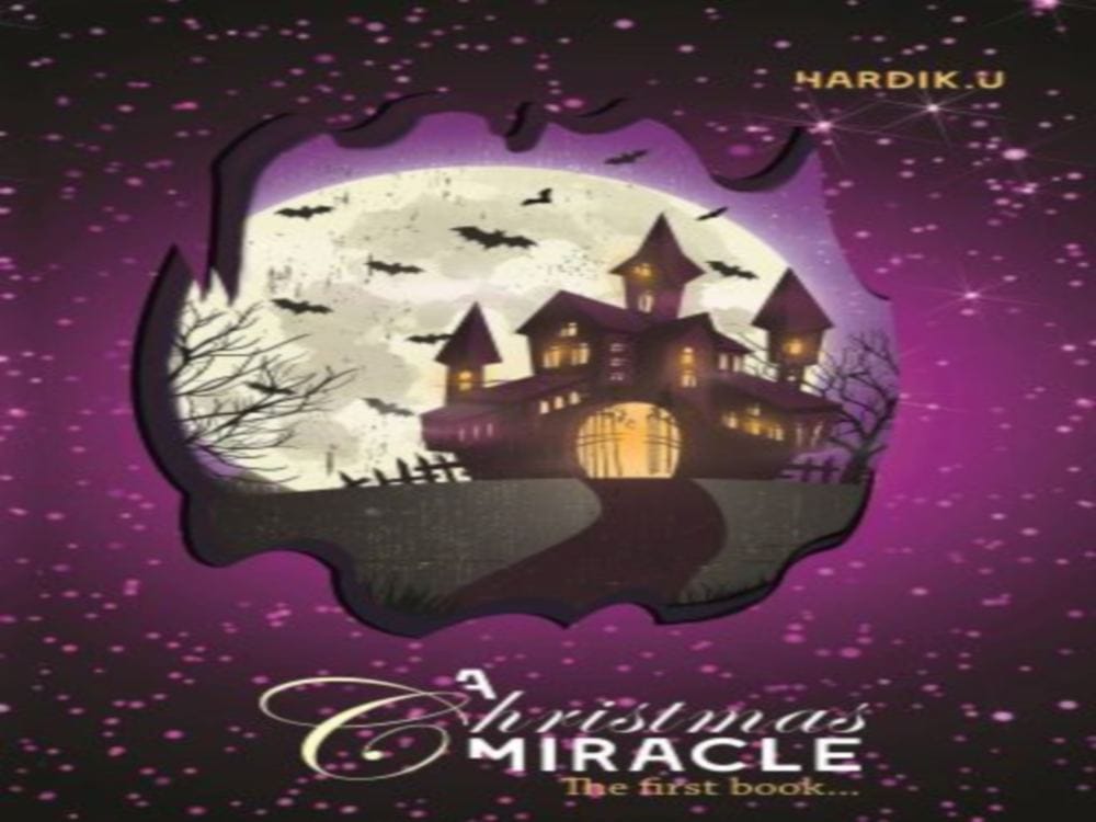 ten years old Hardik wrote A Christmas Miracle novel in english 