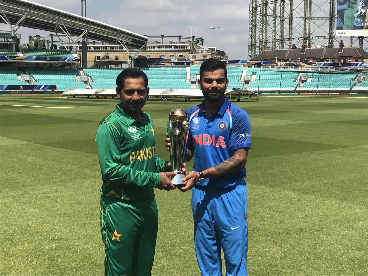 Champion trophy, india vs pakistan cricket match