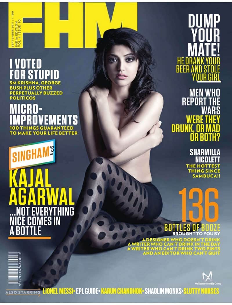 baahubali ex girlfriend kajal aggarwal centre of topless photoshoot celebrating 32 birthday
