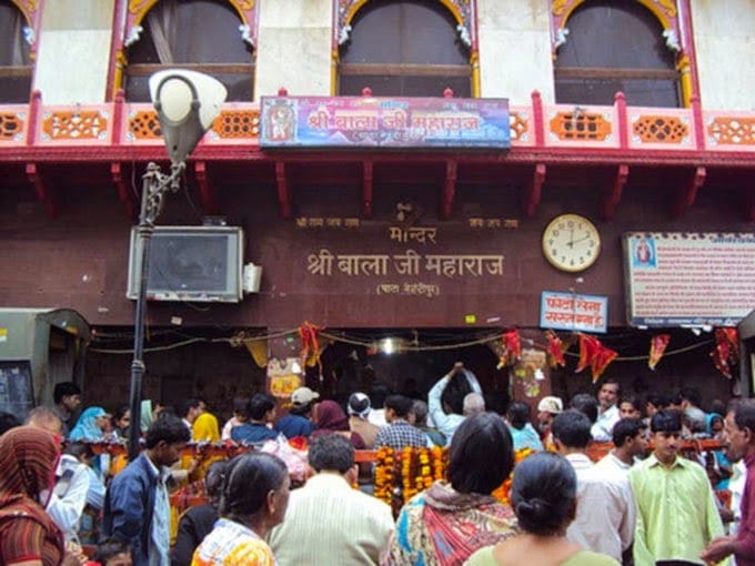 There was a current flow in Mehandipur Balaji temple
