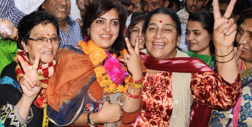 MC Shimla Mayor Candidates of BJP.