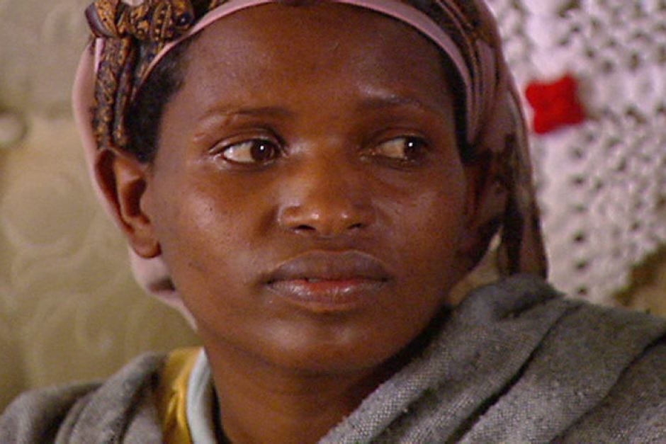 Ethiopian  woman bitten by a viper after catching germs from its MOUTH
