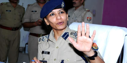 lady singham ssp sonia singh in kanpur