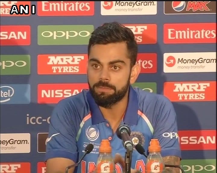Champions Trophy 2017: india vs Pakistan pre final press confrance virat kohli 