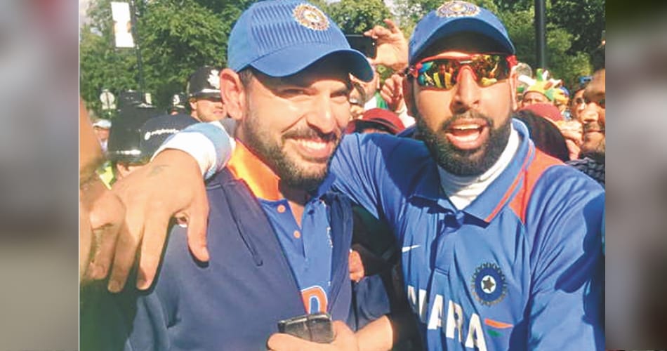 cricketer yuvraj singh doppelganger spoted in england