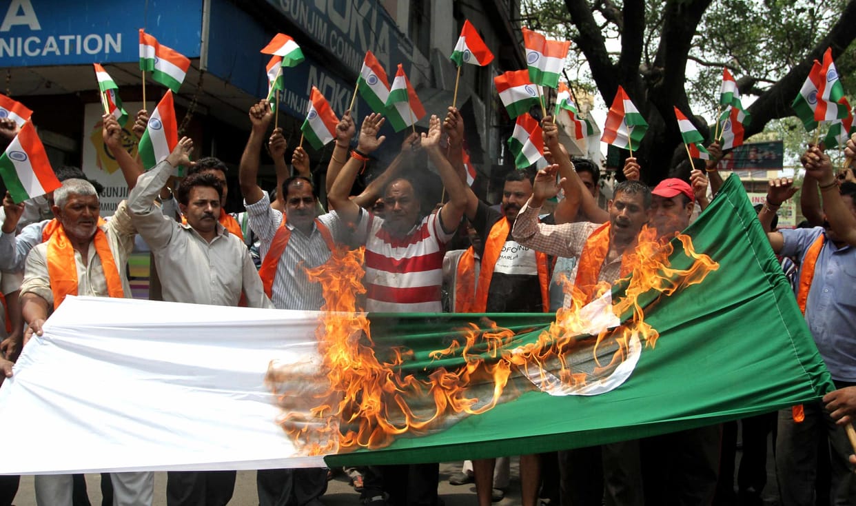 anger shown against pakistan after terror attack