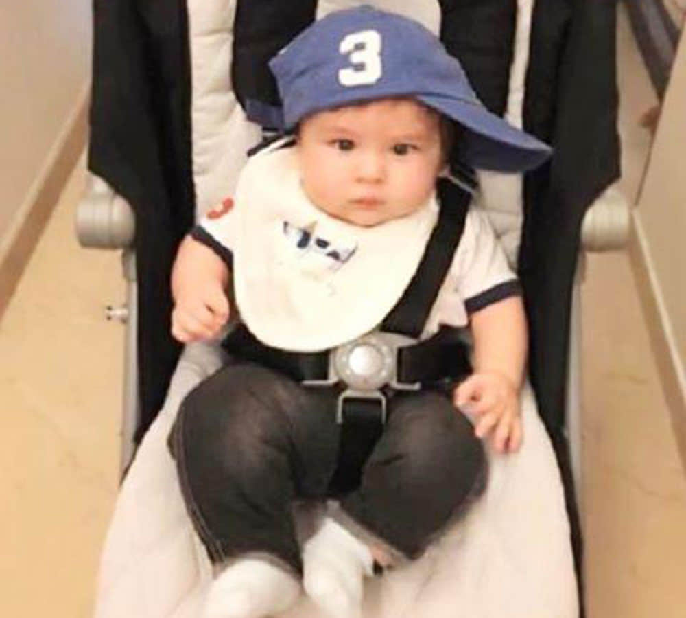 Taimur Ali Khan is back home after a weekend trip to granny Babita place