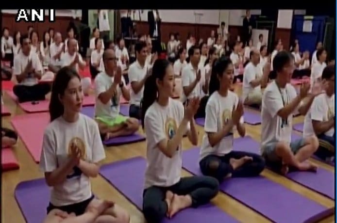 Pics: Yoga practicing in these cities of the world before International Yoga Day