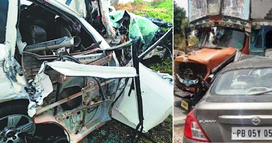12 people died in different road accident in punjab