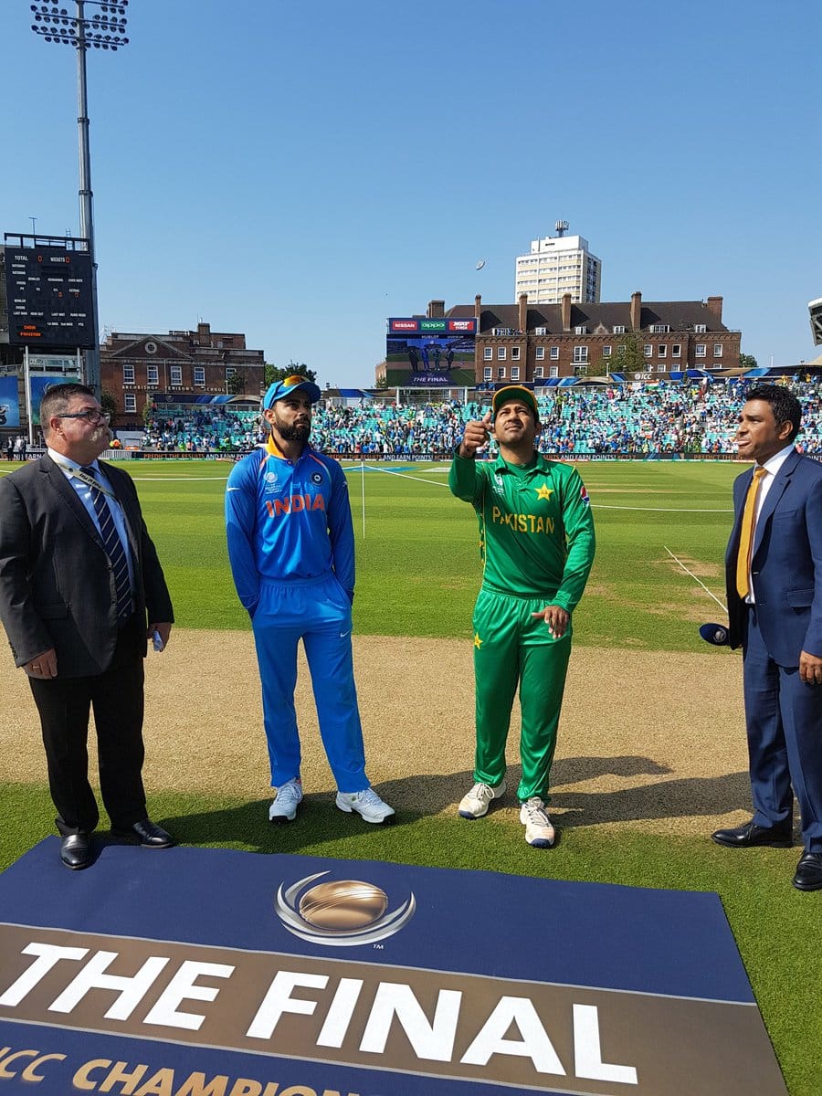 Virat Kohli Vs Anil Kumble Toss Dispute After India Vs Pakistan Final