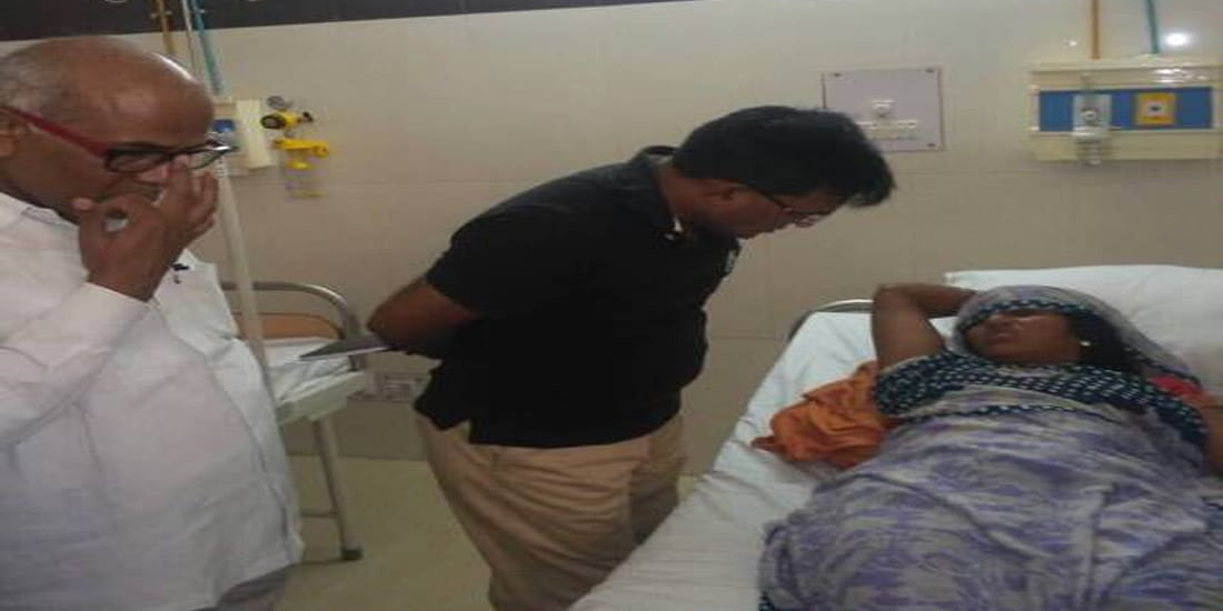 one person died in an explosion in building at kannauj 
