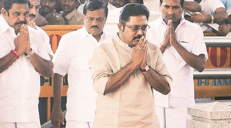 EC directs FIR against TTV Dinakaran,TN CM Palaniswam and others in RK Nagar Bypoll bribery case