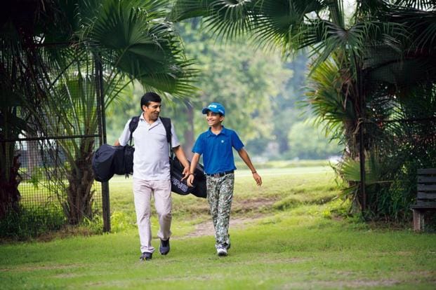 father's day 2017, golfer shubham jaglan father jagpal jaglan story