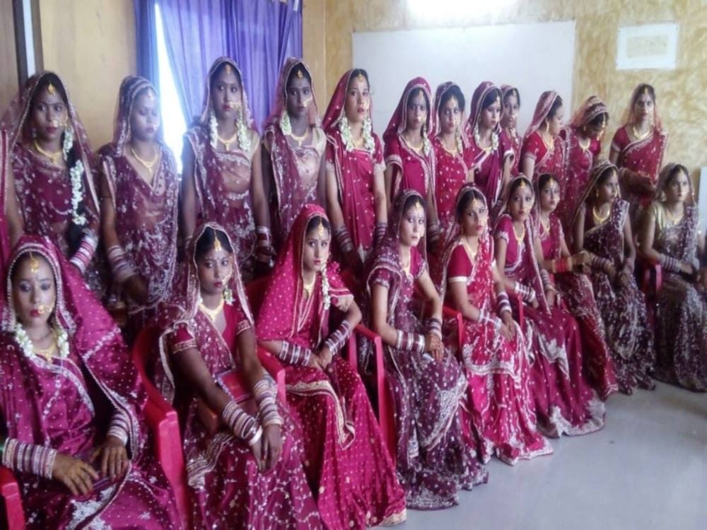 bride mehendi and haldi ceremony in sasural