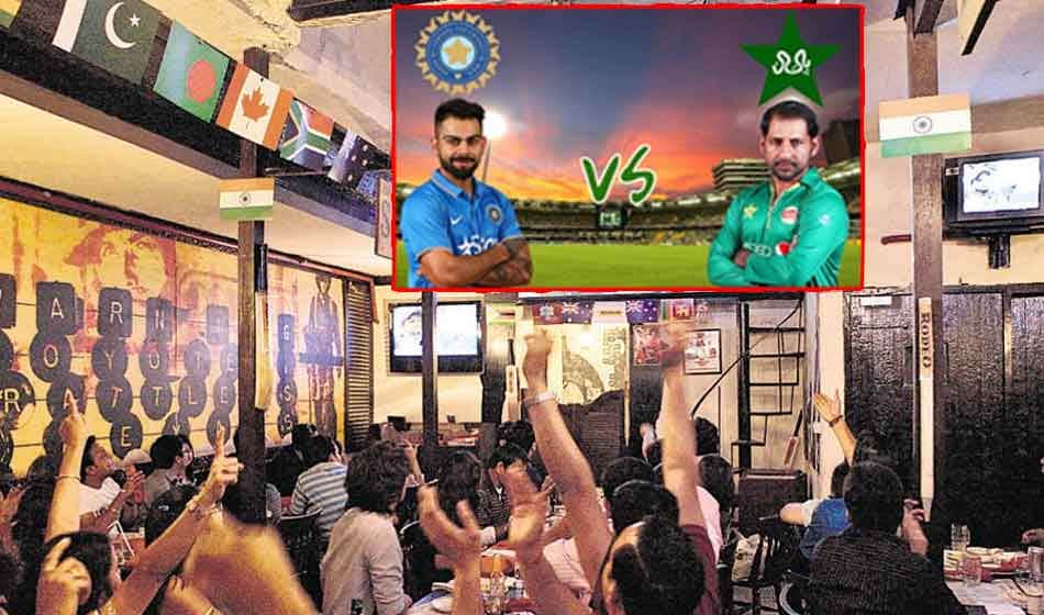 pubs and bars in delhi ncr giving discounts and offers for india pakistan final cricket match