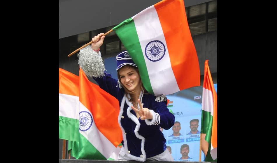  india vs pakistan champions trophy 2017 final match fans cheers team india